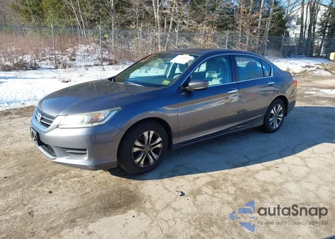 2014 Honda Accord Lx из США, поврежденный, VIN 1HGCR2F33EA102976